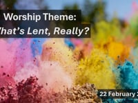 Worship for February 22, 2026