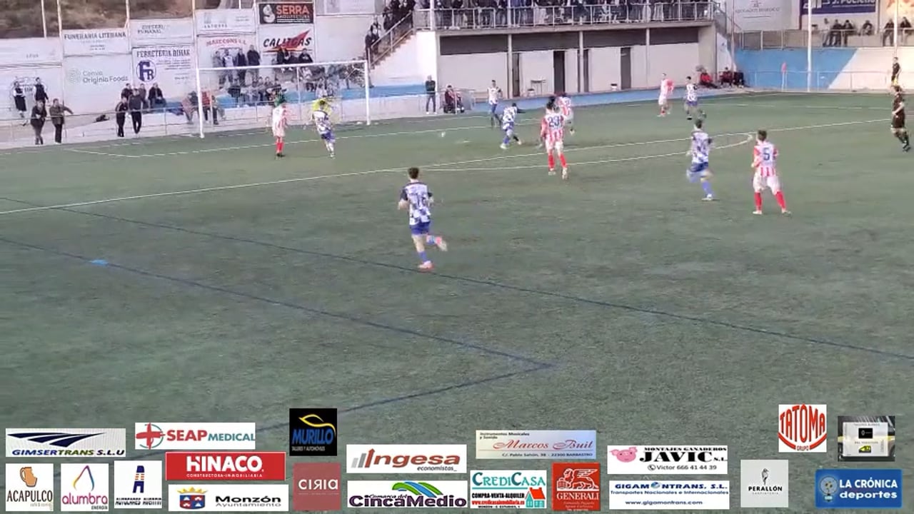 (RESUMEN y GOLES) CDJ Tamarite 1-2 At.Monzón Alumbra / J 23 / 3ª RFEF
