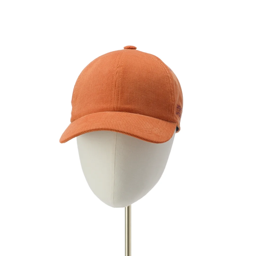 Adjustable Orange Cord Baseball Cap. Hats for Men & Women
