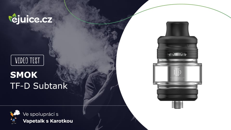 SMOK TF-D Subtank - video test (CZ)
