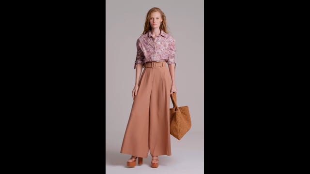 Camisa Algodão Estampado Tereza