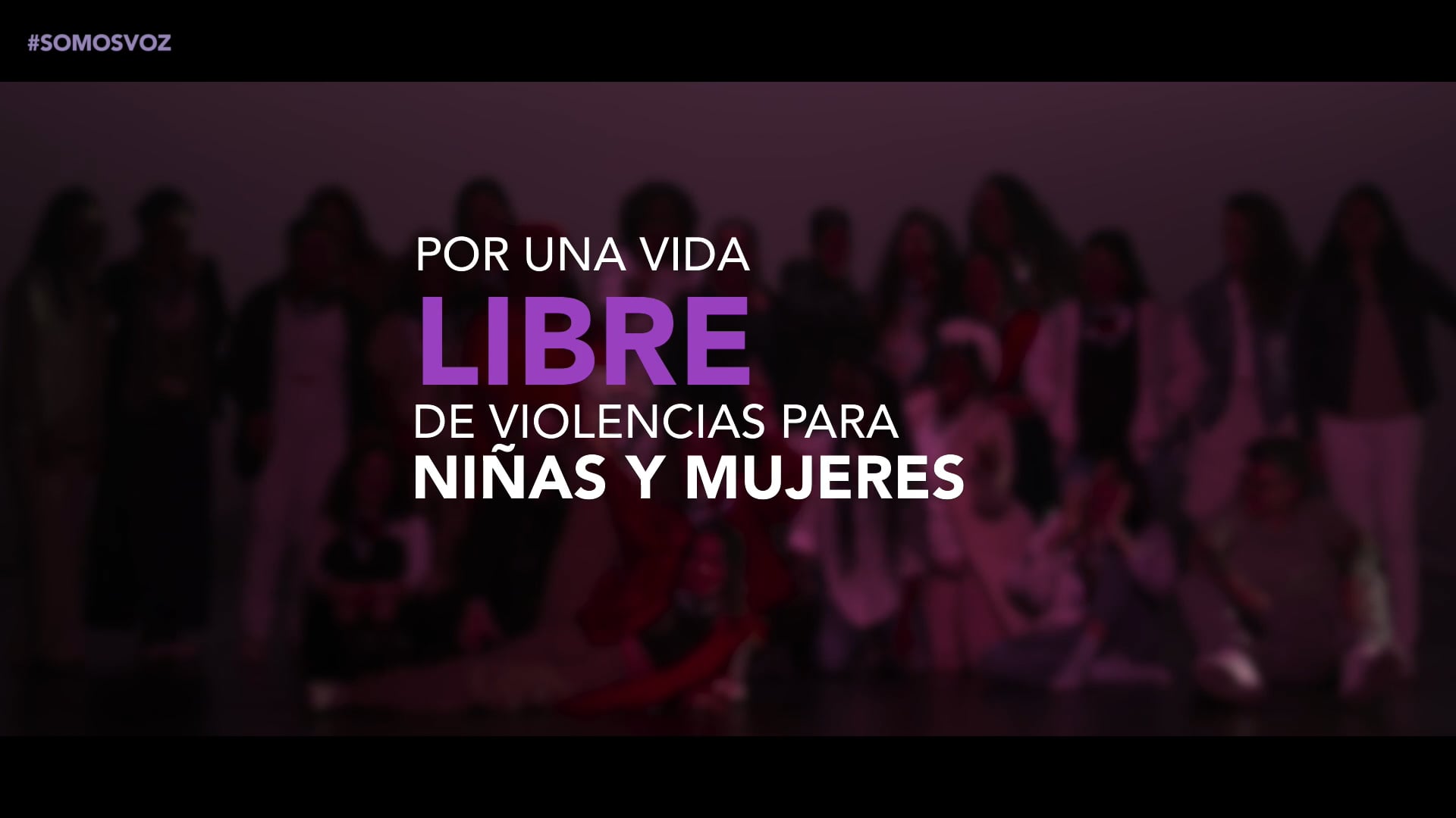Por una vida libre de violencias para niñas y mujeres
