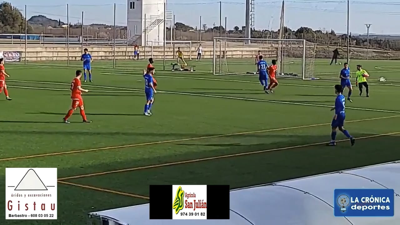 (RESUMEN Y GOLES) Peña Ferranca 1-2 CD Gallur / Jor. 21 - Preferente Gr 1