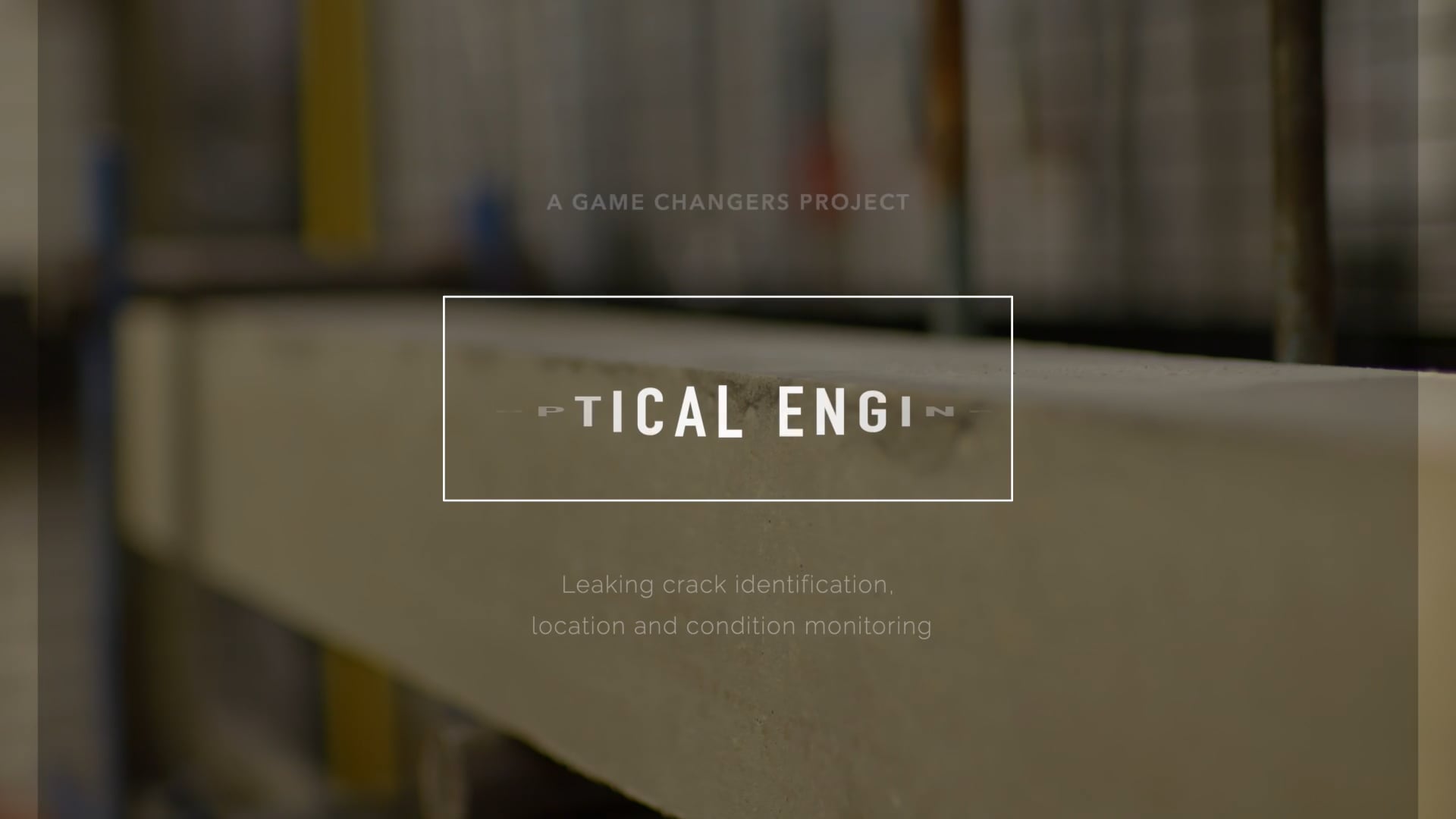 Laser Optical Engineering // Leaking Crack Identification