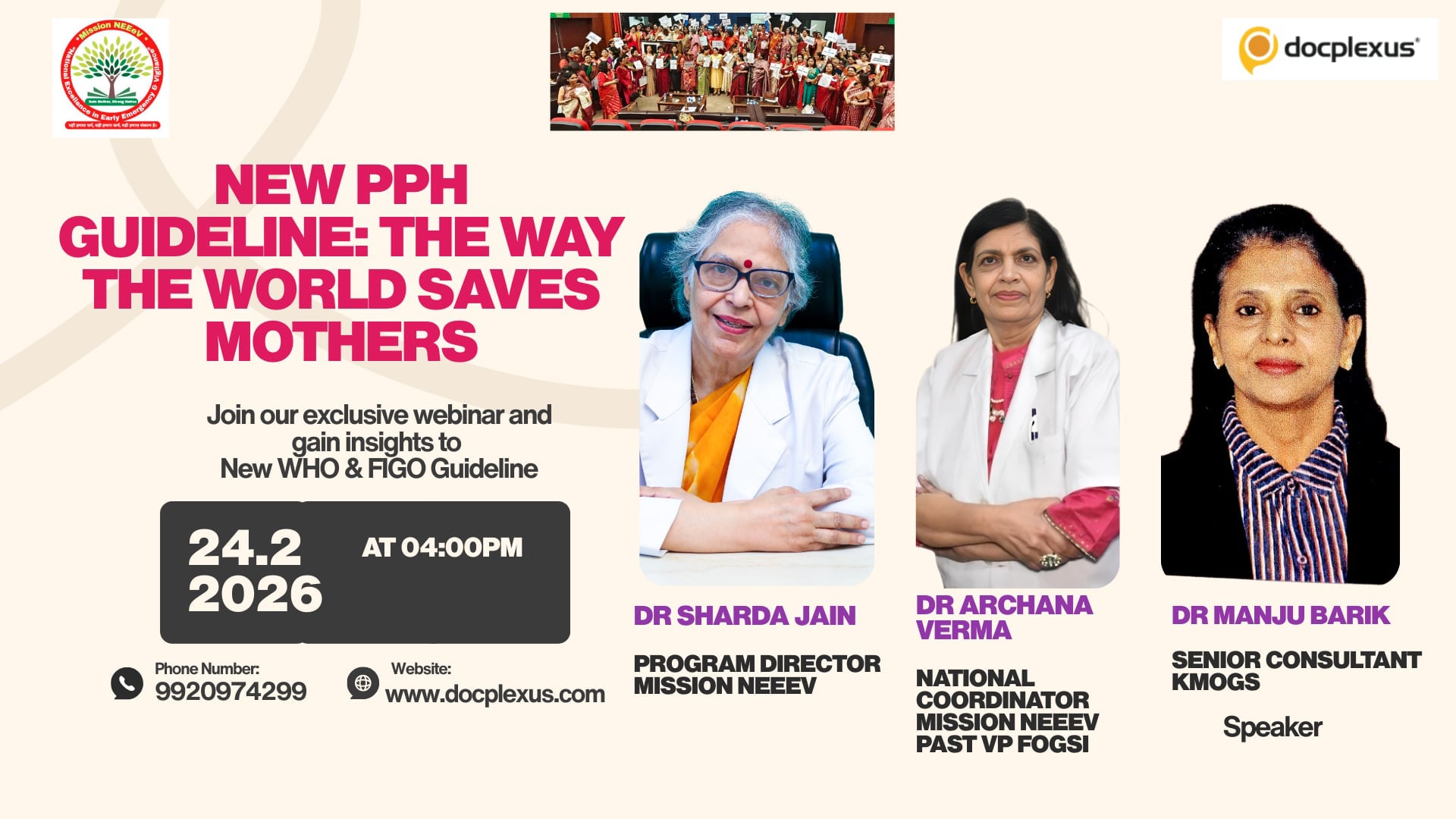 New PPH Guideline: The Way The World Saves Mothers