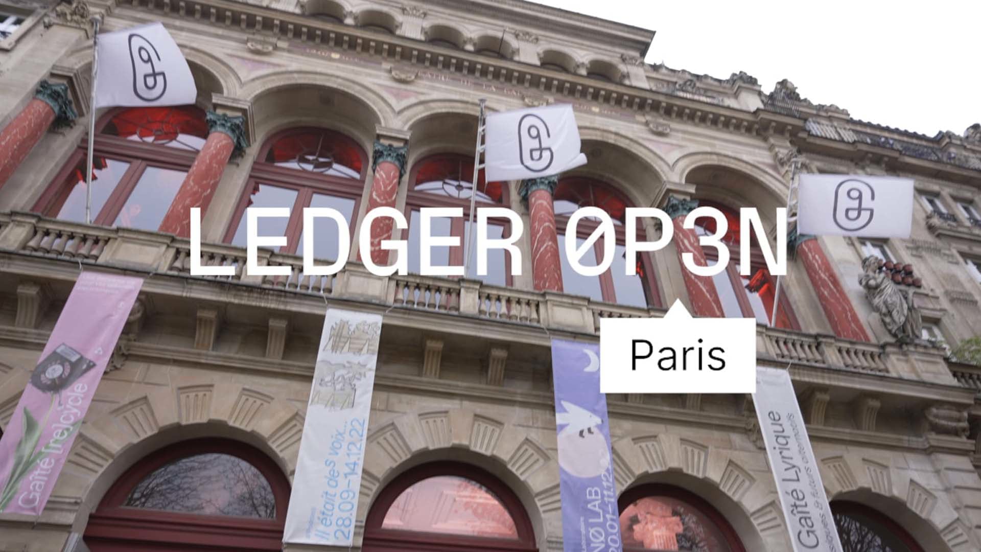 Ledger Op3n - Aftermovie