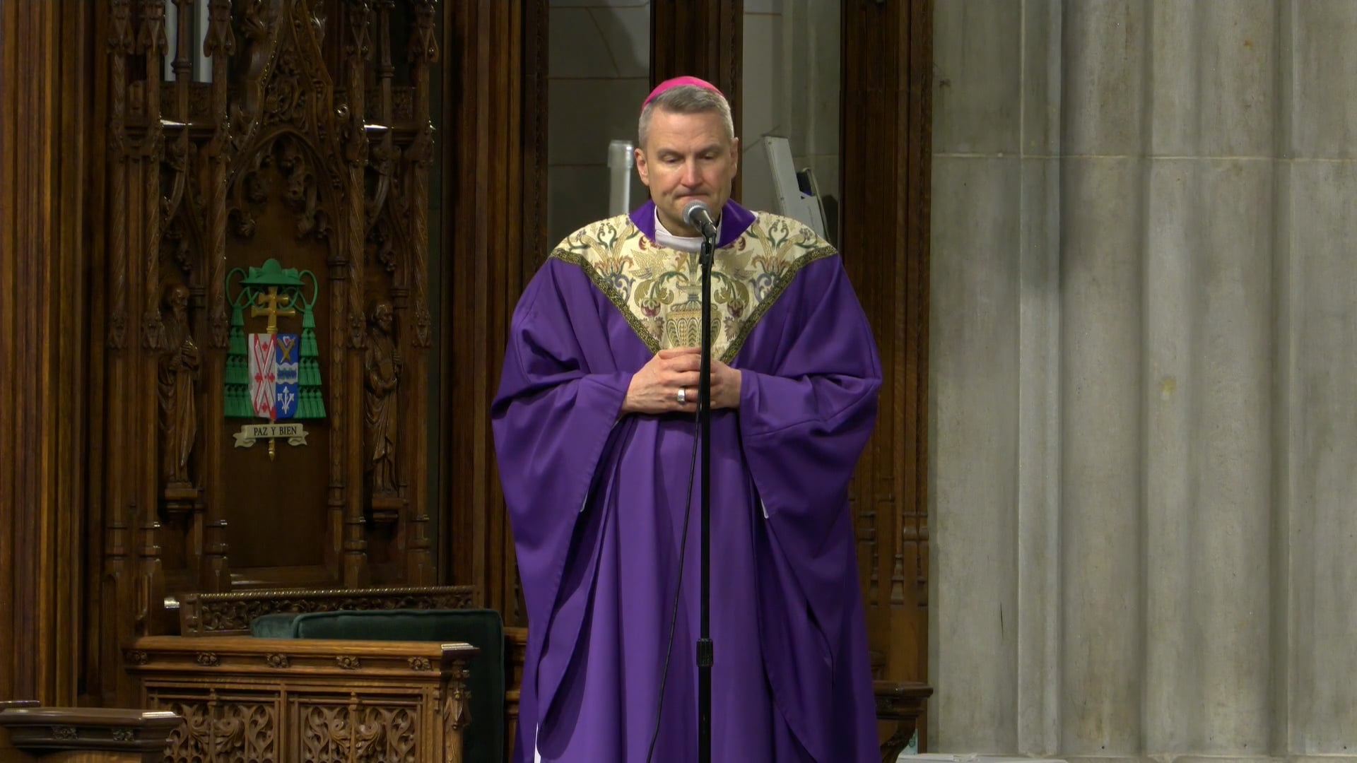 Mass from St. Patrick's Cathedral - February 24, 2026