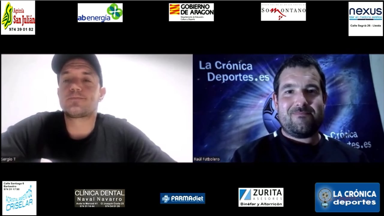 "Jornada 21" Análisis Regional Preferente G2 / SERGIO TABERNERO (Entrenador At. Cariñena)