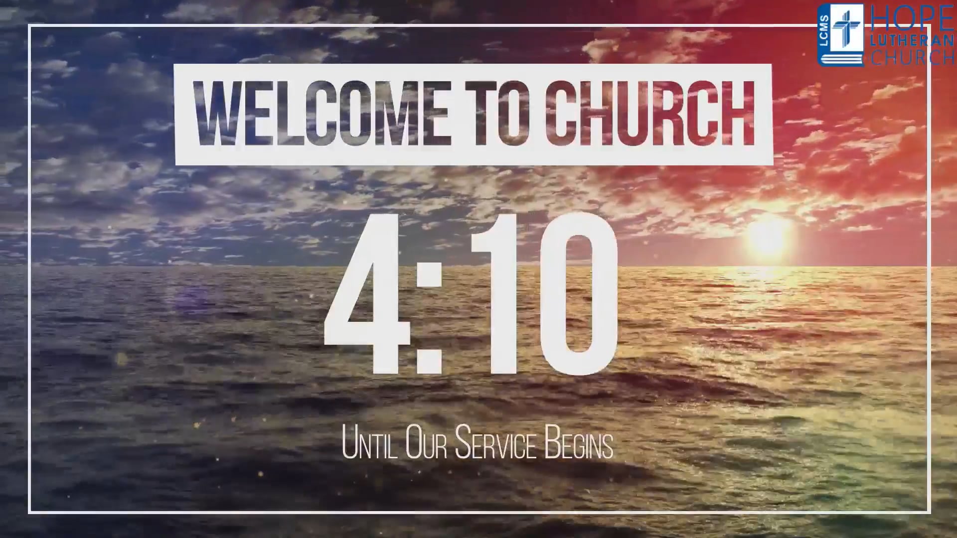 Hope Lutheran Contemporary Worship February 22, 2026