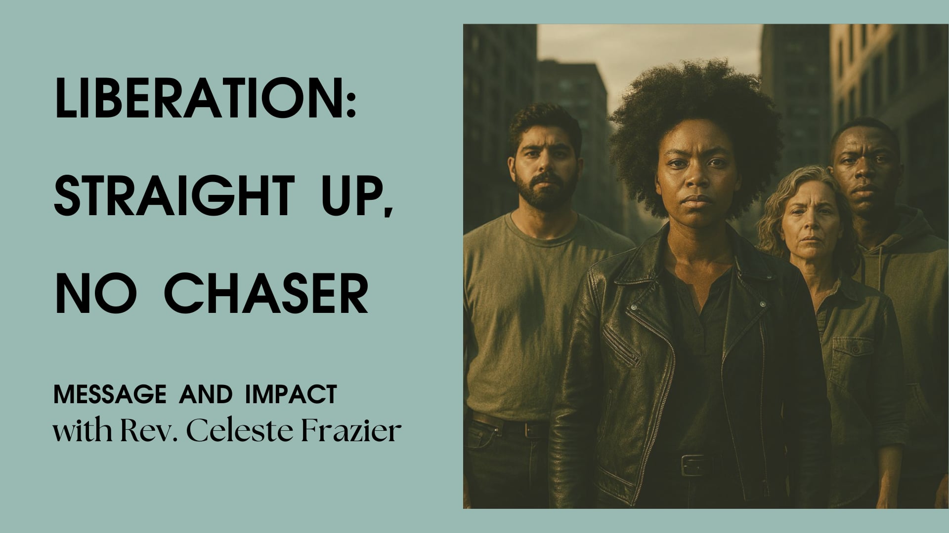 "Liberation: Straight Up, No Chaser" with Rev. Celeste Frazier