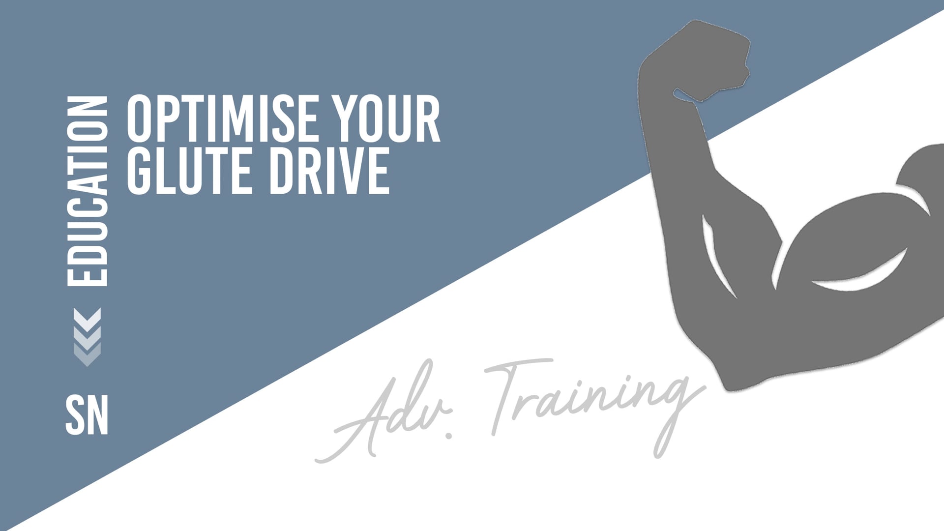 Optimise your Glute Drive