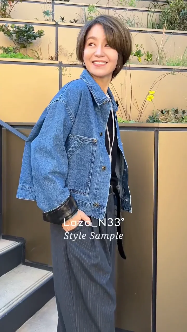 大人のためのデニムジャケット| Lazo_N33°（ラソエヌサーティスリー
