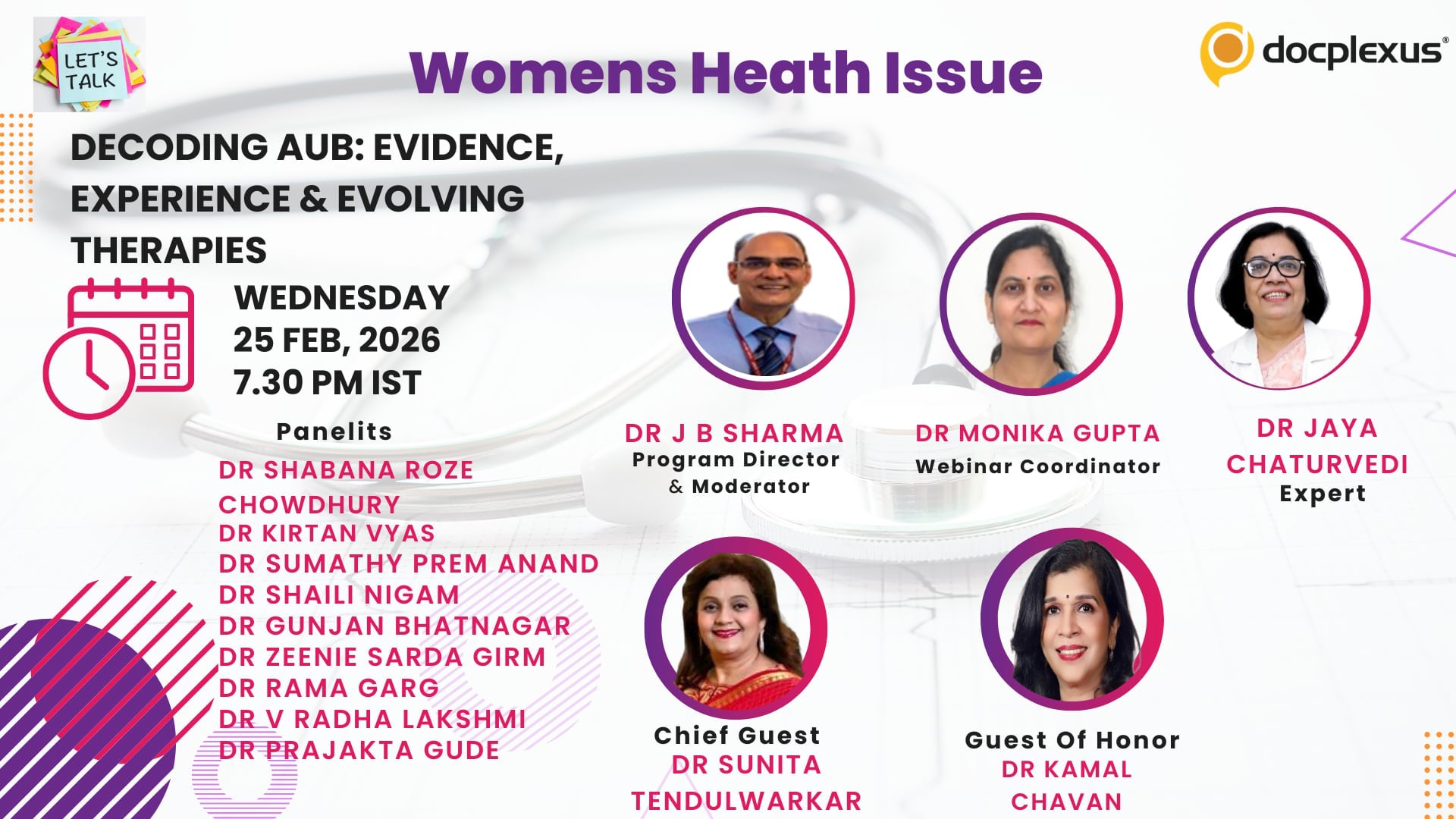 Decoding Abnormal Uterine Bleeding – Evidence, Experience & Evolving Therapies