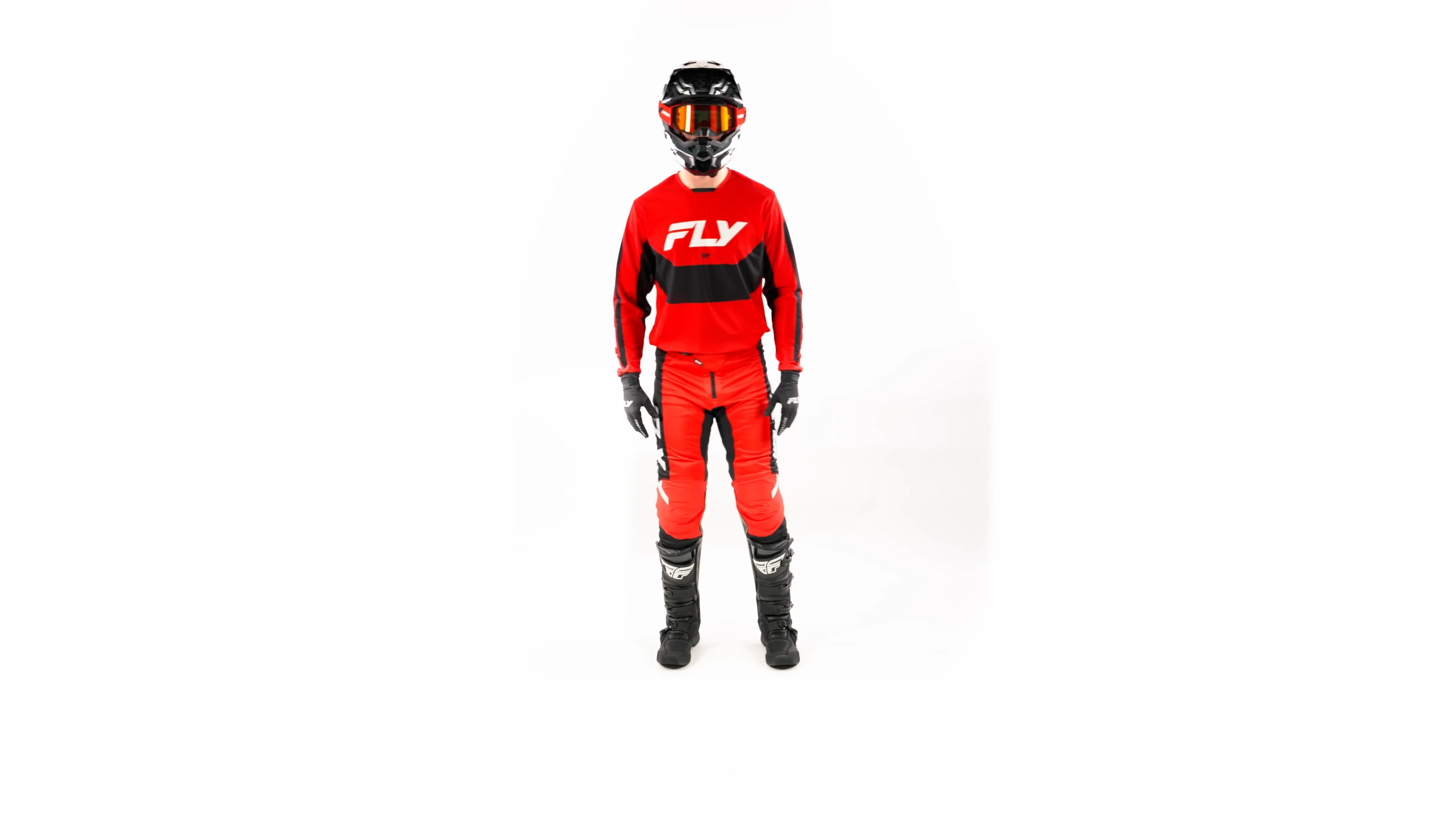 美品 FLY RACING ライディングメッシュジャケット M フライレーシング Moto - Men's - Gear Lines - Kinetic Mesh Red|Black|White - FLY Racing