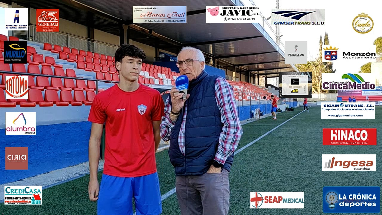 CD EBRO - AT.MONZÓN FB GIGAMONTRANS  LN JUVENIL  J-22  EUDALD  AGULLÓ FARRÚS  JUGADOR AT.MONZÓN  FB GIGAMONTRANS ( PREVIA )