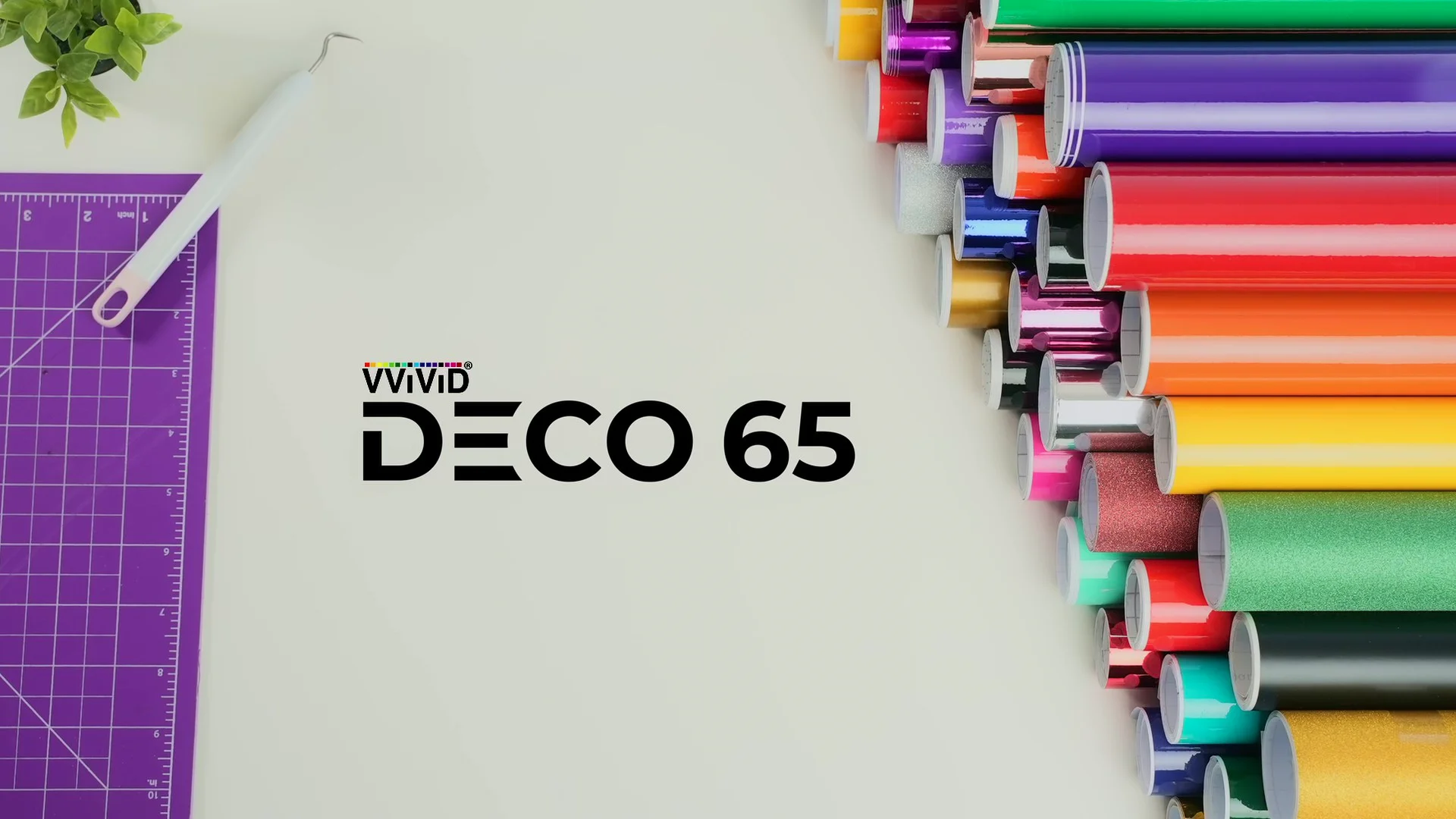 DECO65 Reflective Orange Permanent Craft Film | The VViViD Shop