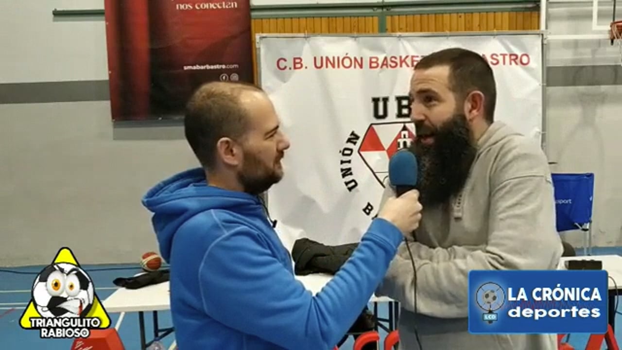 (ENTREVISTAS POST PARTIDO) Letra Corpórea Barbastro 71-78 Pujol Mollerussa / 3ª FEB Grupo C- A / Fuente: El Triangulito