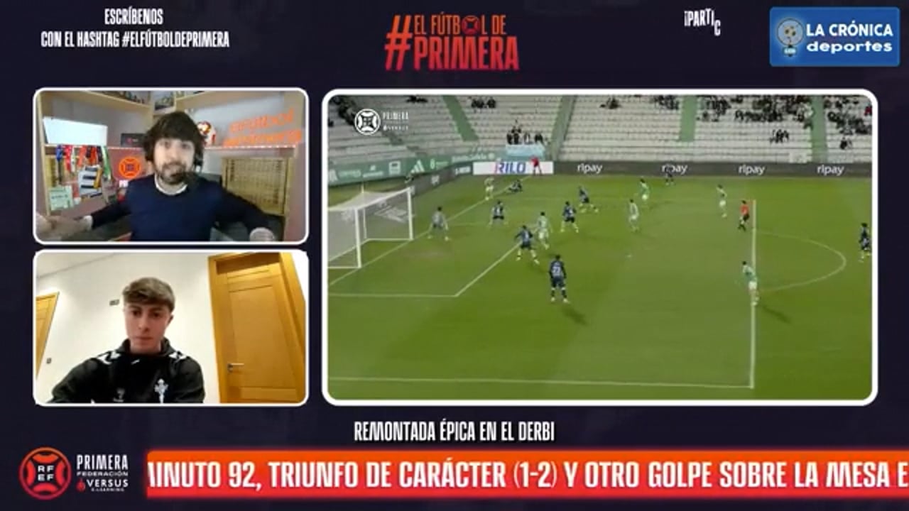 (Programa JORNADA 25 en Primera Rfef) EL FÚTBOL DE PRIMERA / Fuente: Web de la Rfef