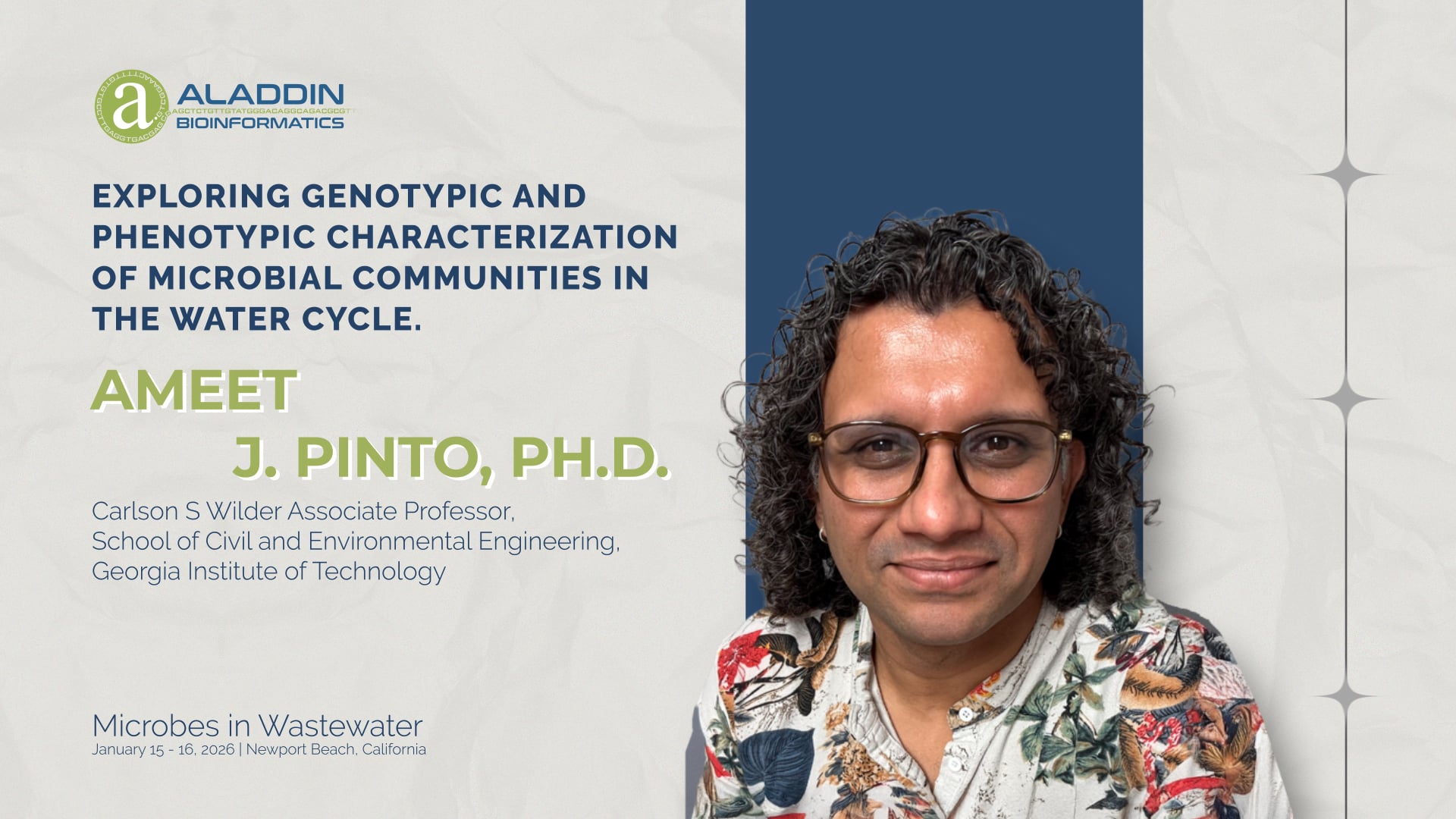 Thumbnail for video: Ameet J. Pinto, Ph.D.