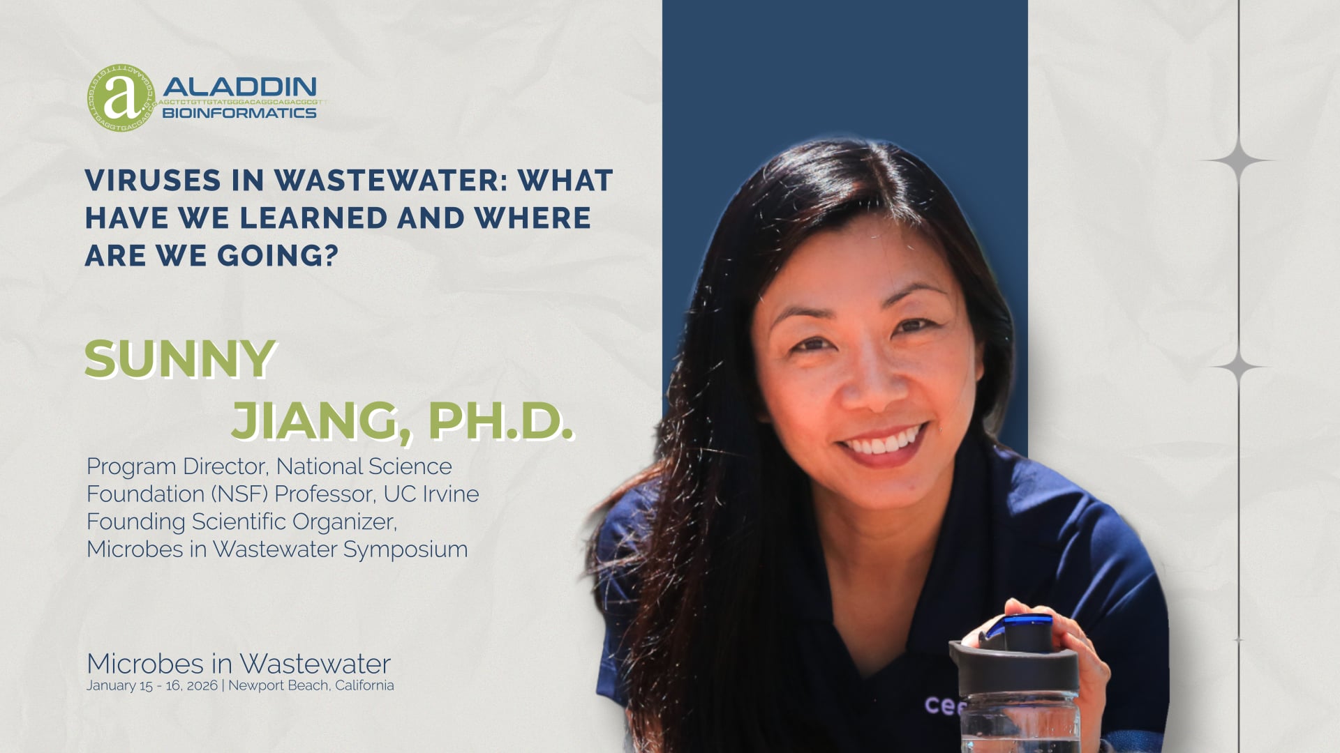 Thumbnail for video: Sunny Jiang, Ph.D.