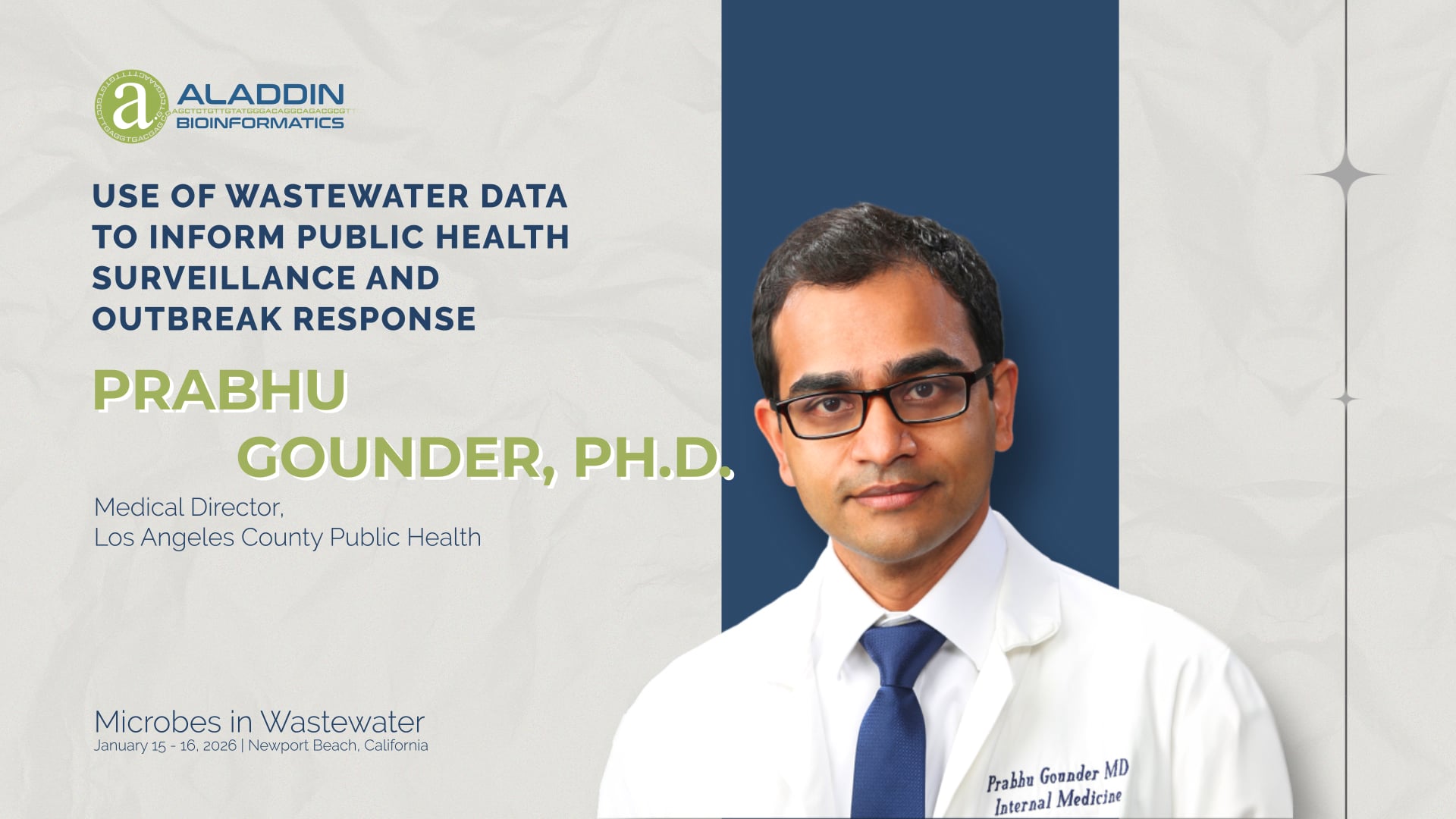 Thumbnail for video: Prabhu Gounder, Ph.D.