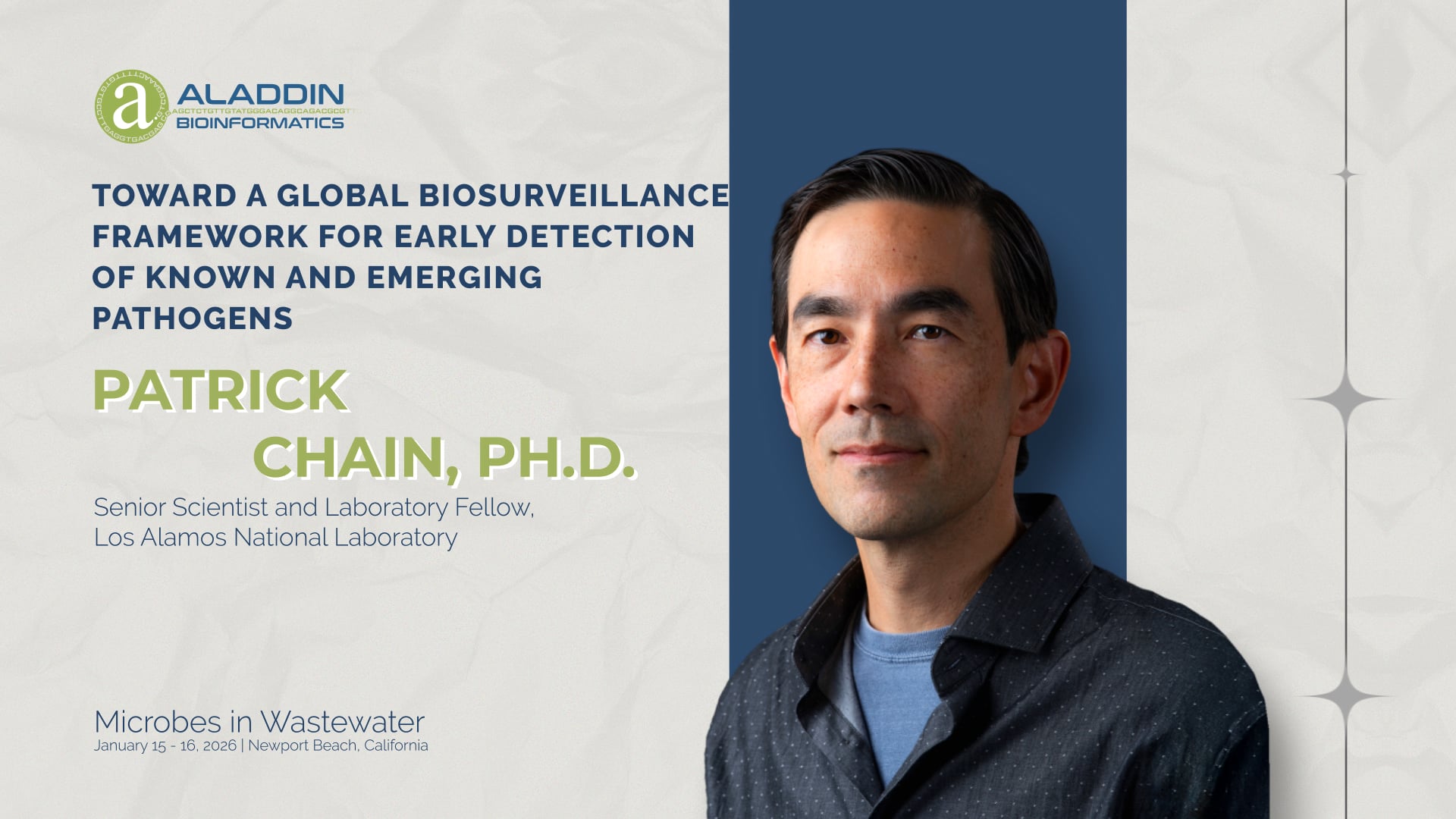 Thumbnail for video: Patrick Chain, Ph.D.