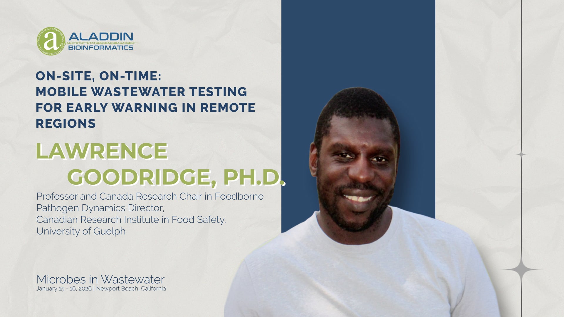 Thumbnail for video: Lawrence Goodridge, Ph.D.