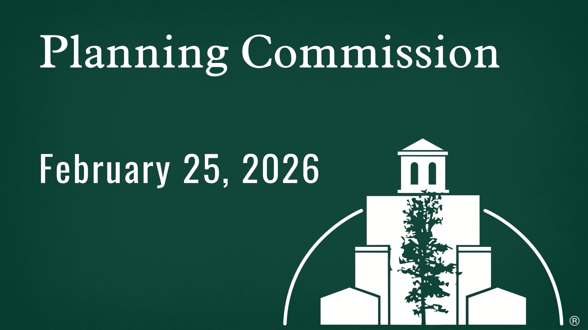 Planning Commission February 2026