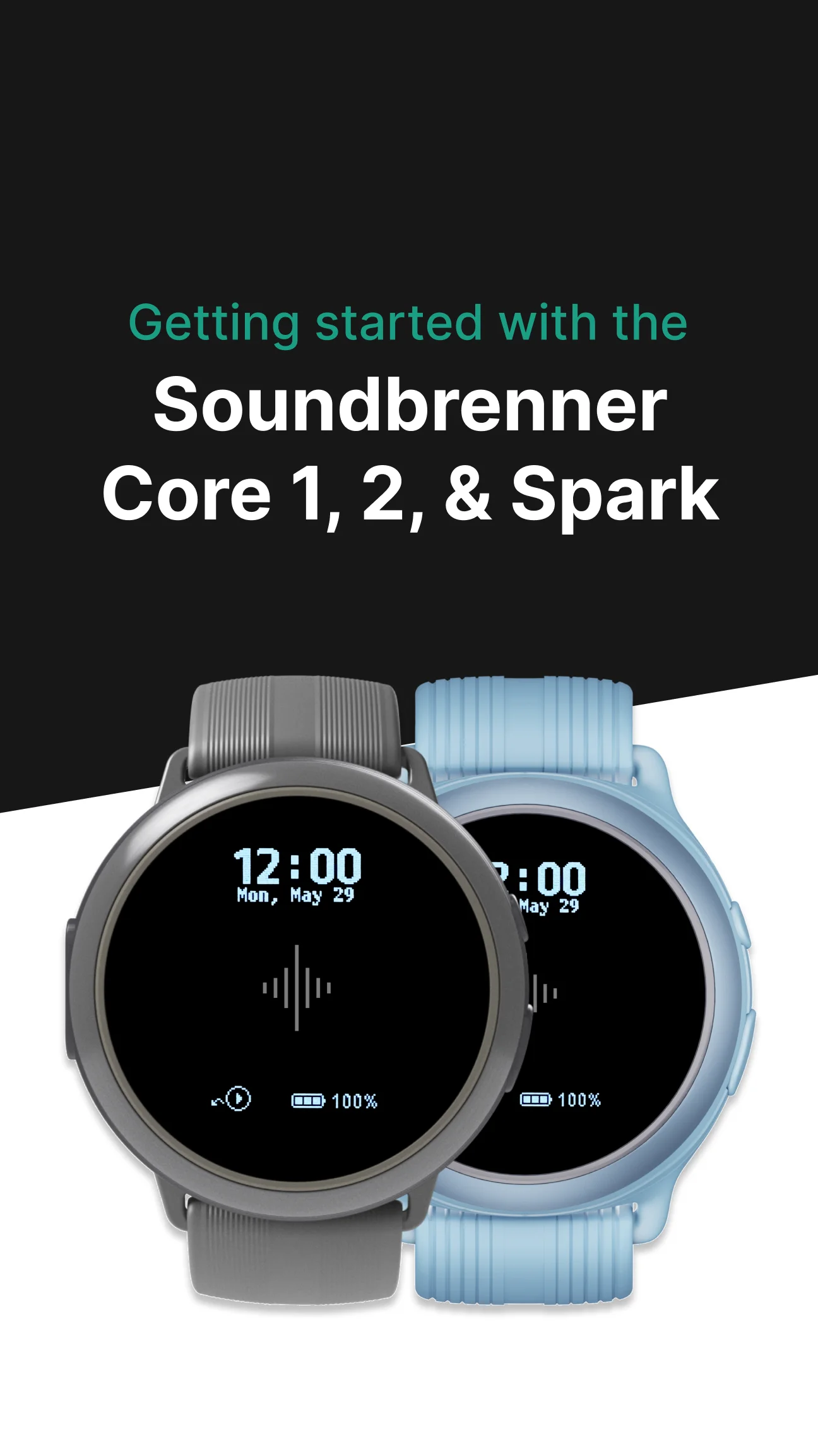 Manual Core and Spark practice companion – Soundbrenner