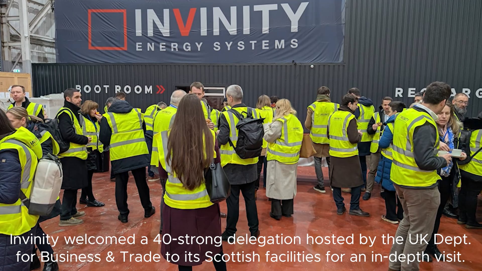 Invinity Welcomes UK DBT Delegation to Motherwell - Feb 2026 | Videos ...
