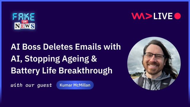 AI Boss Deletes Emails with AI, Stopping Ageing & Battery Life Breakthrough - Kumar McMillan