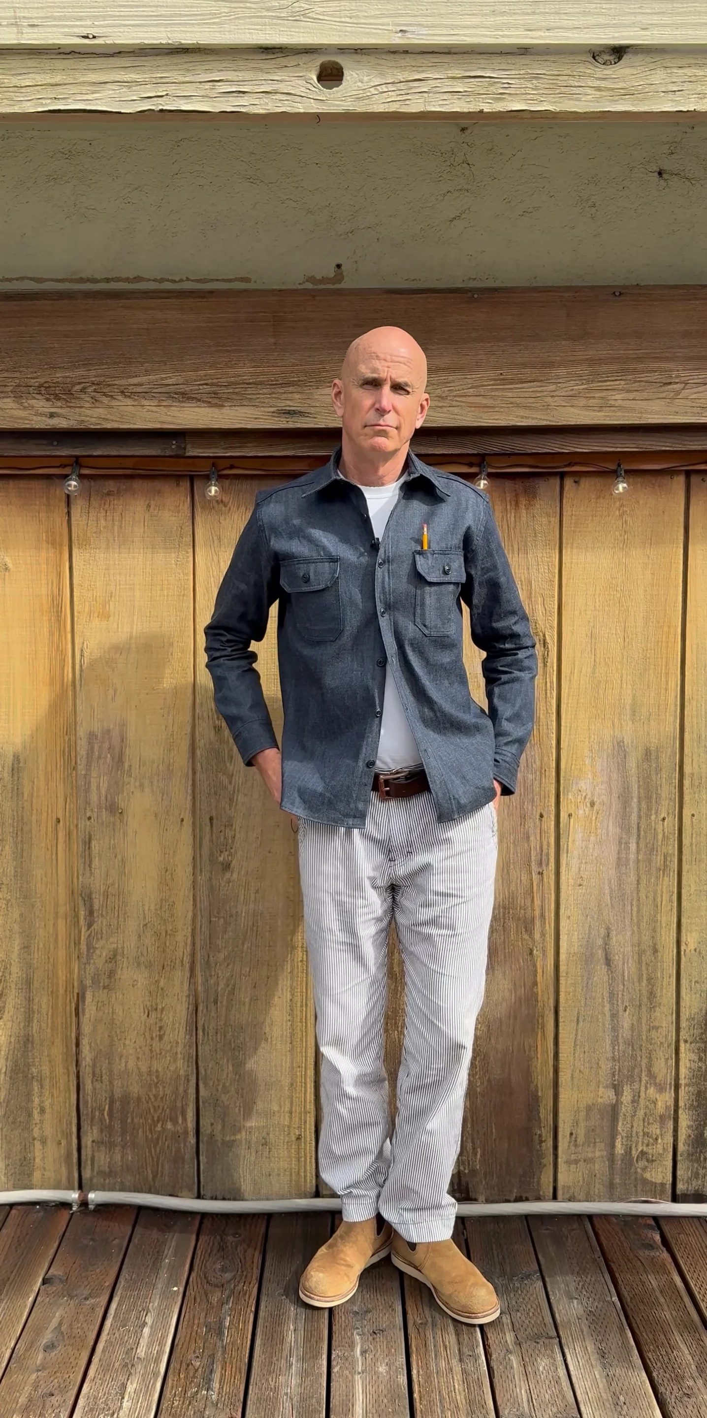 Clampdown 10oz Denim Shirt | Tellason