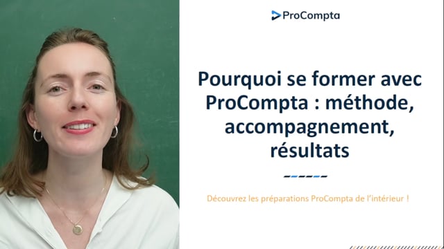 Pourquoi se former avec ProCompta : méthode, accompagnement, résultats