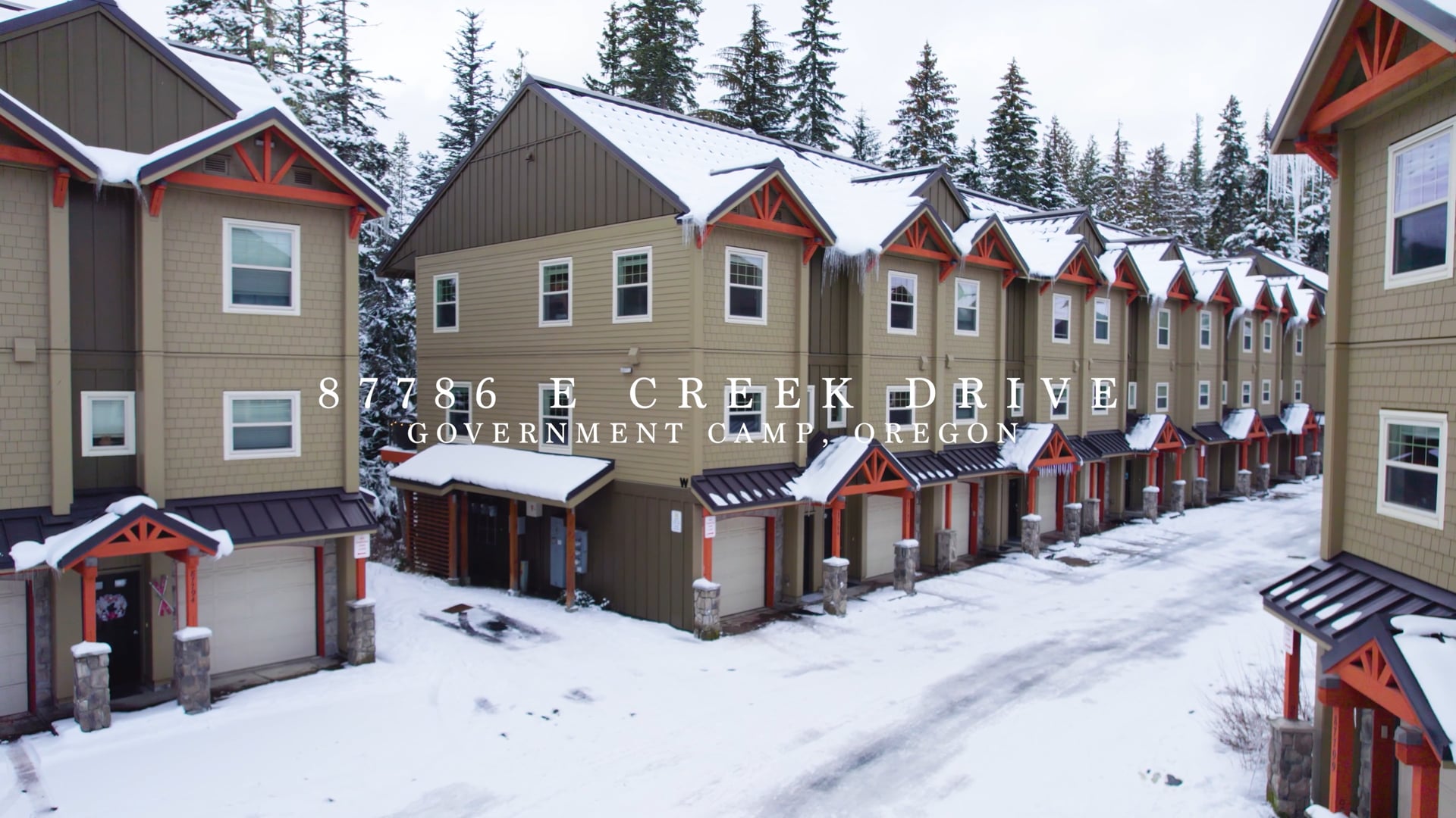 87786 E Creek Drive | Government Camp, OR (Real Estate Video Tour) 4K