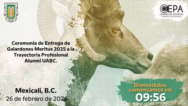 Ceremonia de Entrega de Galardones Meritus 2025 a la Trayectoria Profesional Alumni UABC.