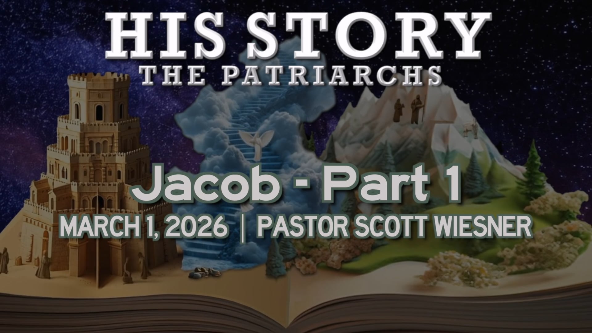 March 1, 2026 | Pastor Scott Wiesner | His Story: The Patriarchs | "Jacob - Part 1"