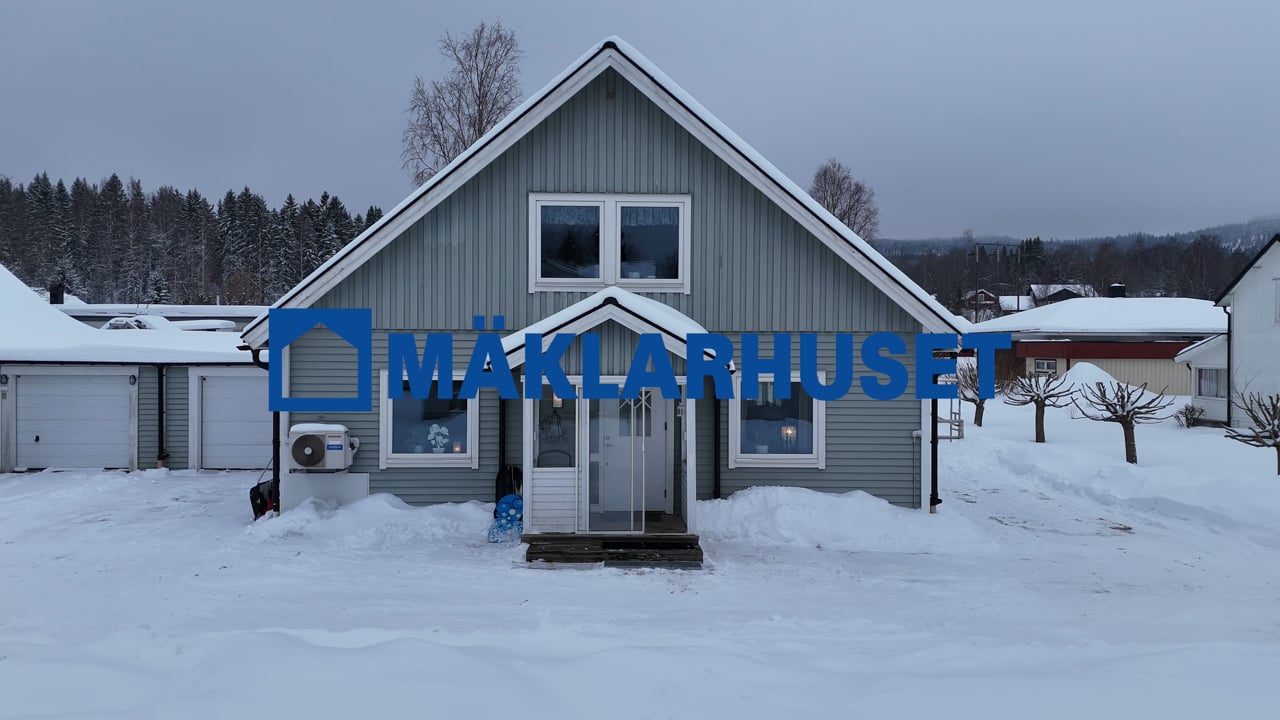 4 rum Villa på Ahnlundsvägen 13A Örnsköldsviks kommun - video