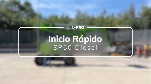 Guía de inicio rápido de la SP45/SP50 4x4 Diésel (MK3)