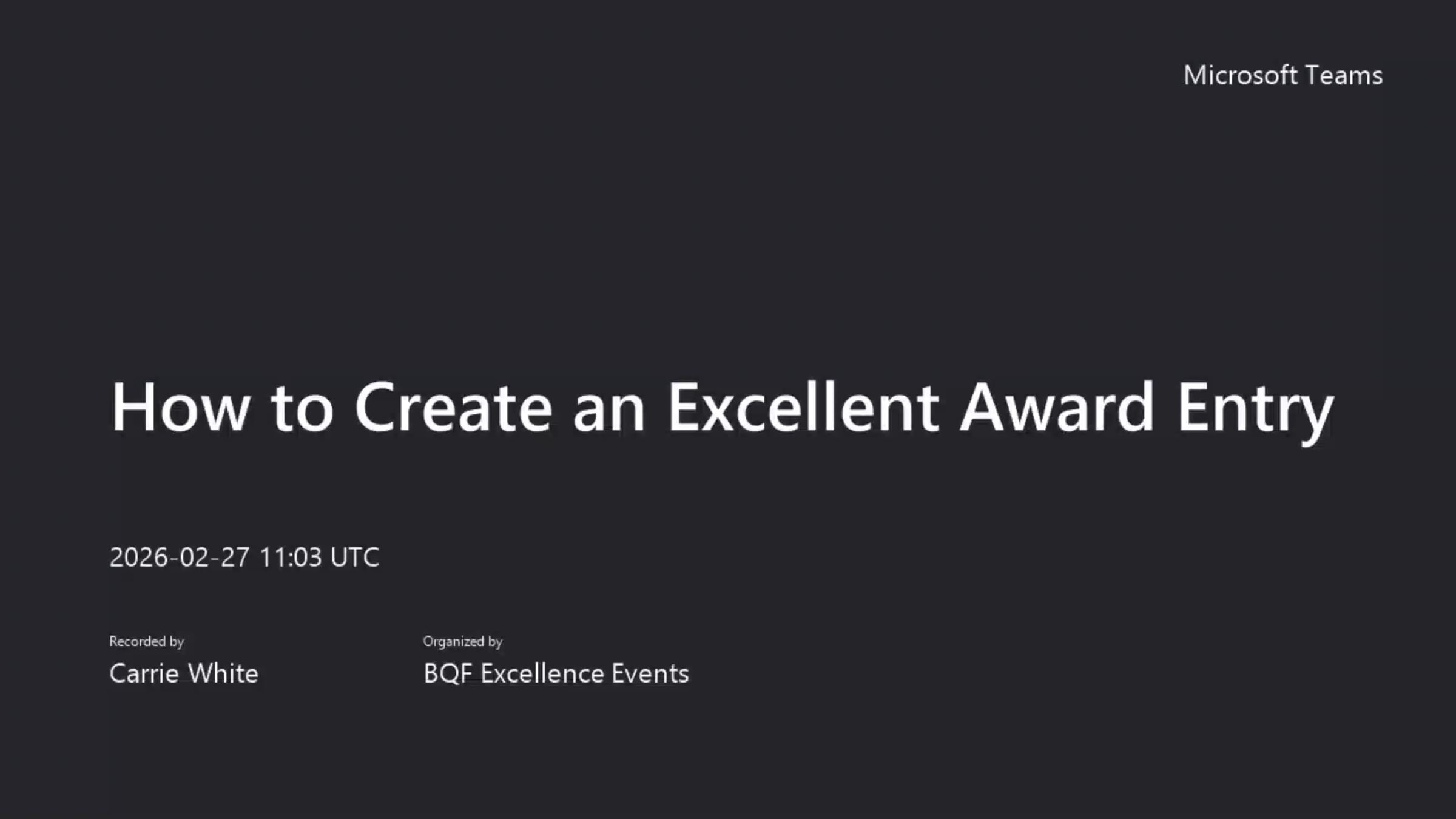 How to Create an Excellent Award Entry-20260227_110334-Meeting ...