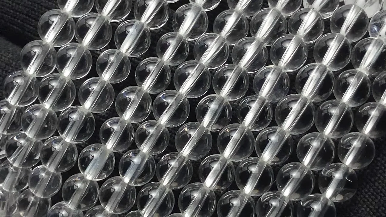 クリスタル（天然水晶） ラウンド7mm ｜天然石ビーズの卸問屋・通販