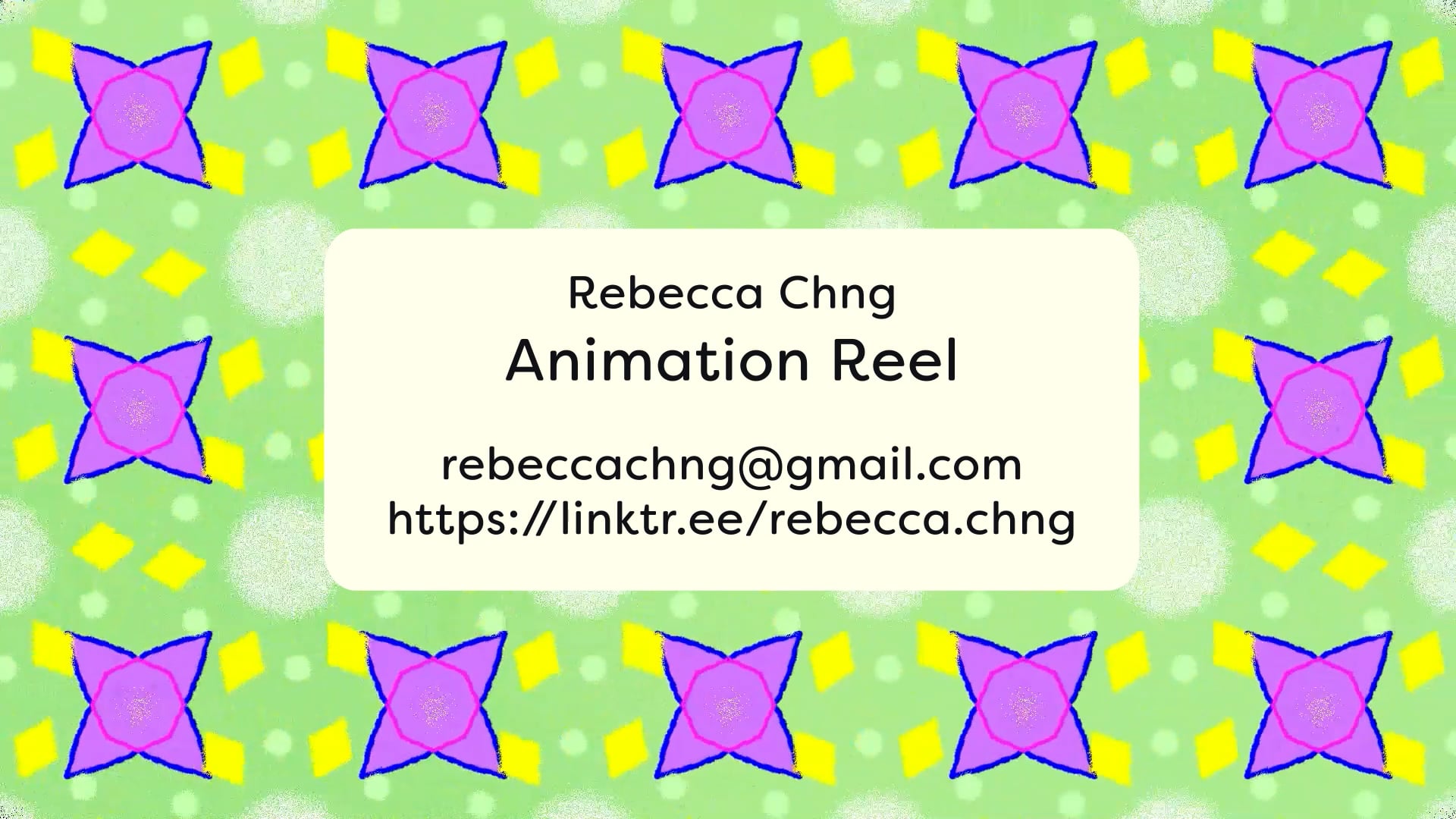 Animation Reel 2025