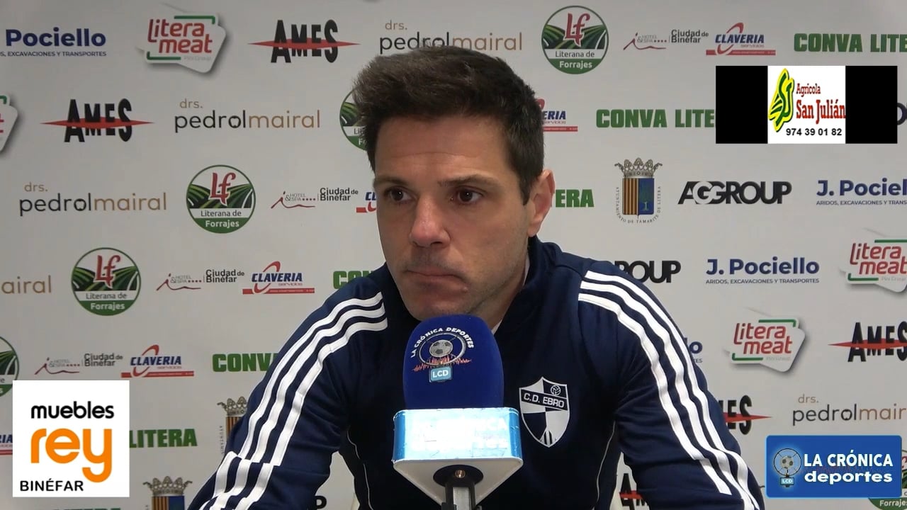 DIEGO ALLUEVA (Entrenador Robres) CDJ Tamarite 1-1 CD Robres / Jor. 24/ Tercera Rfef