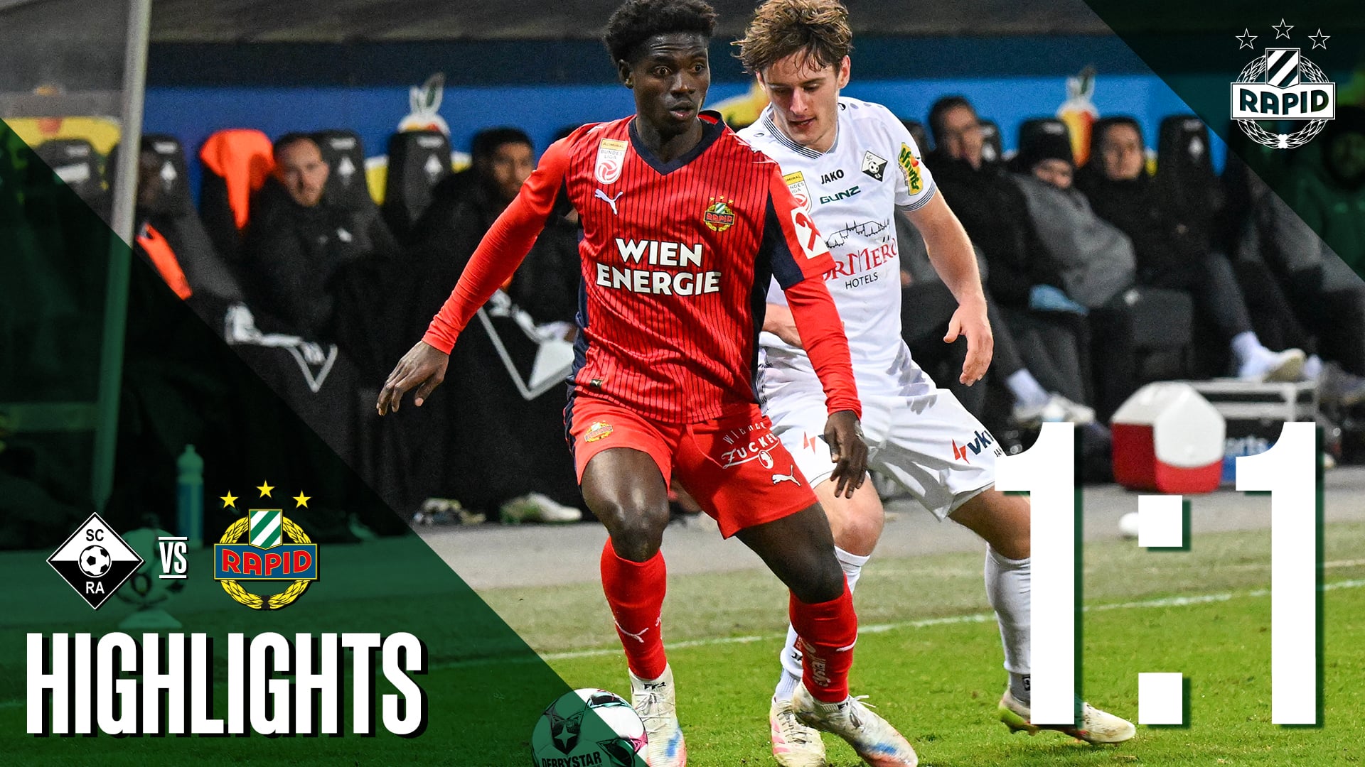 Highlights: SCR Altach– SK Rapid | 01.03.2026