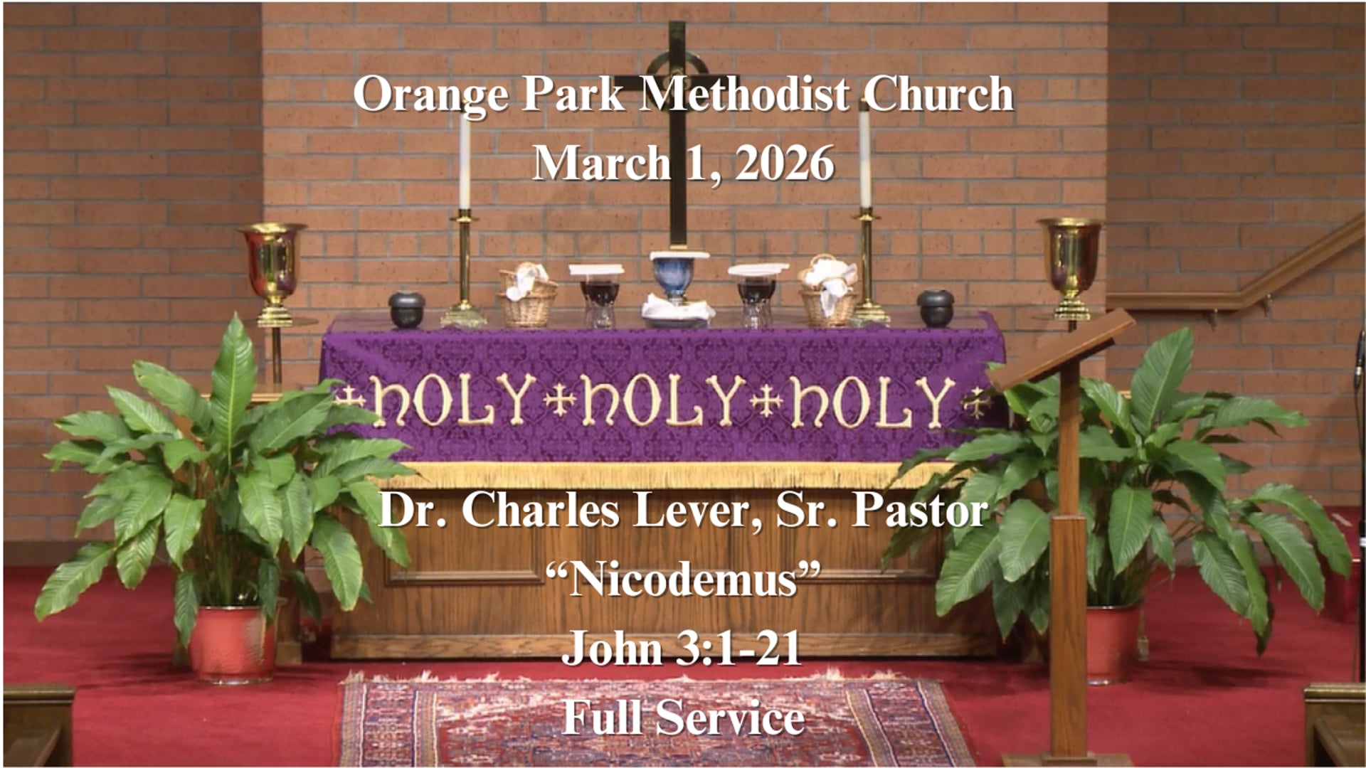 March 1, 2026 Full Service