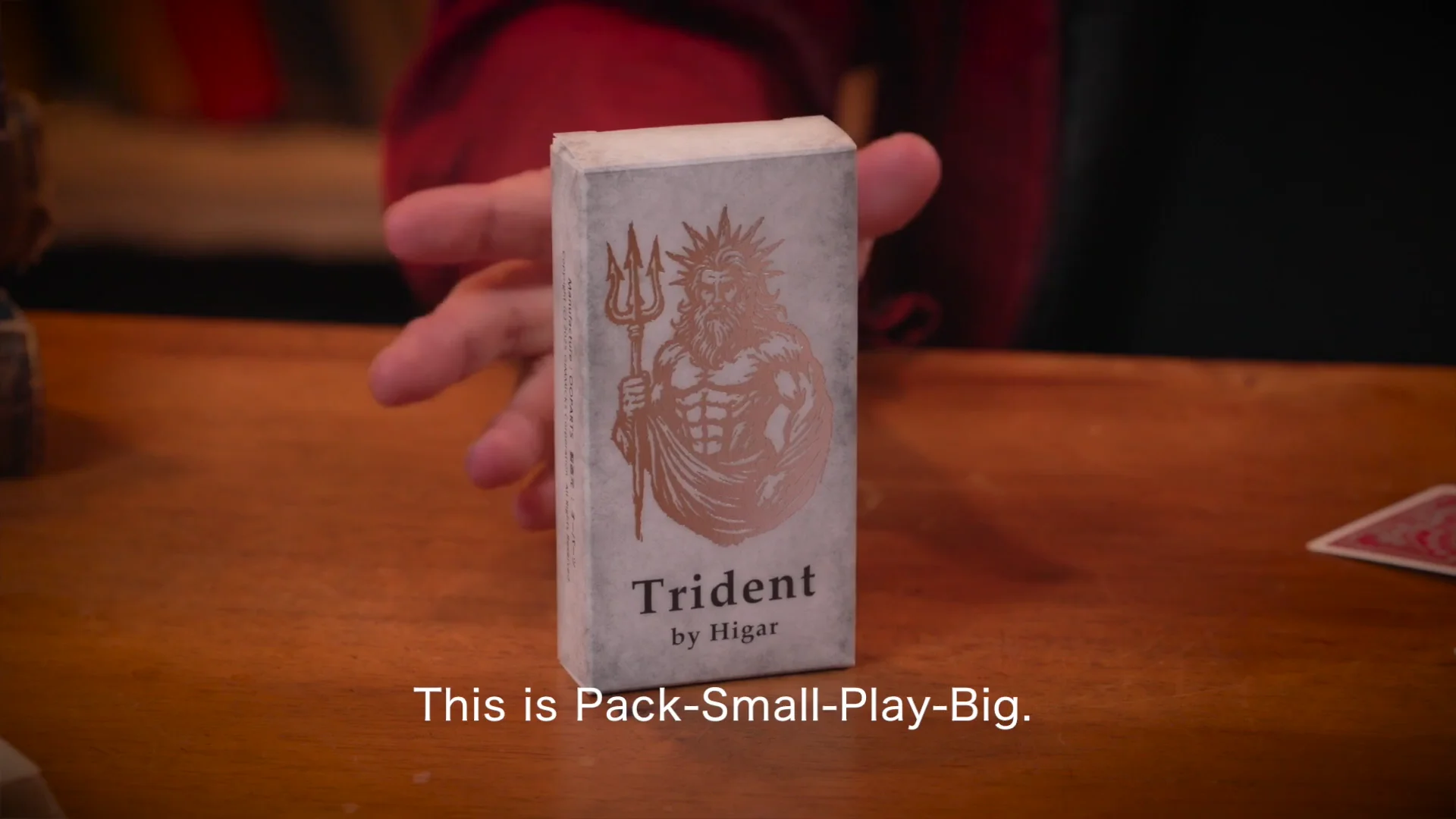 トライデント（サインカードがクリップに）｜カードマジック,変化