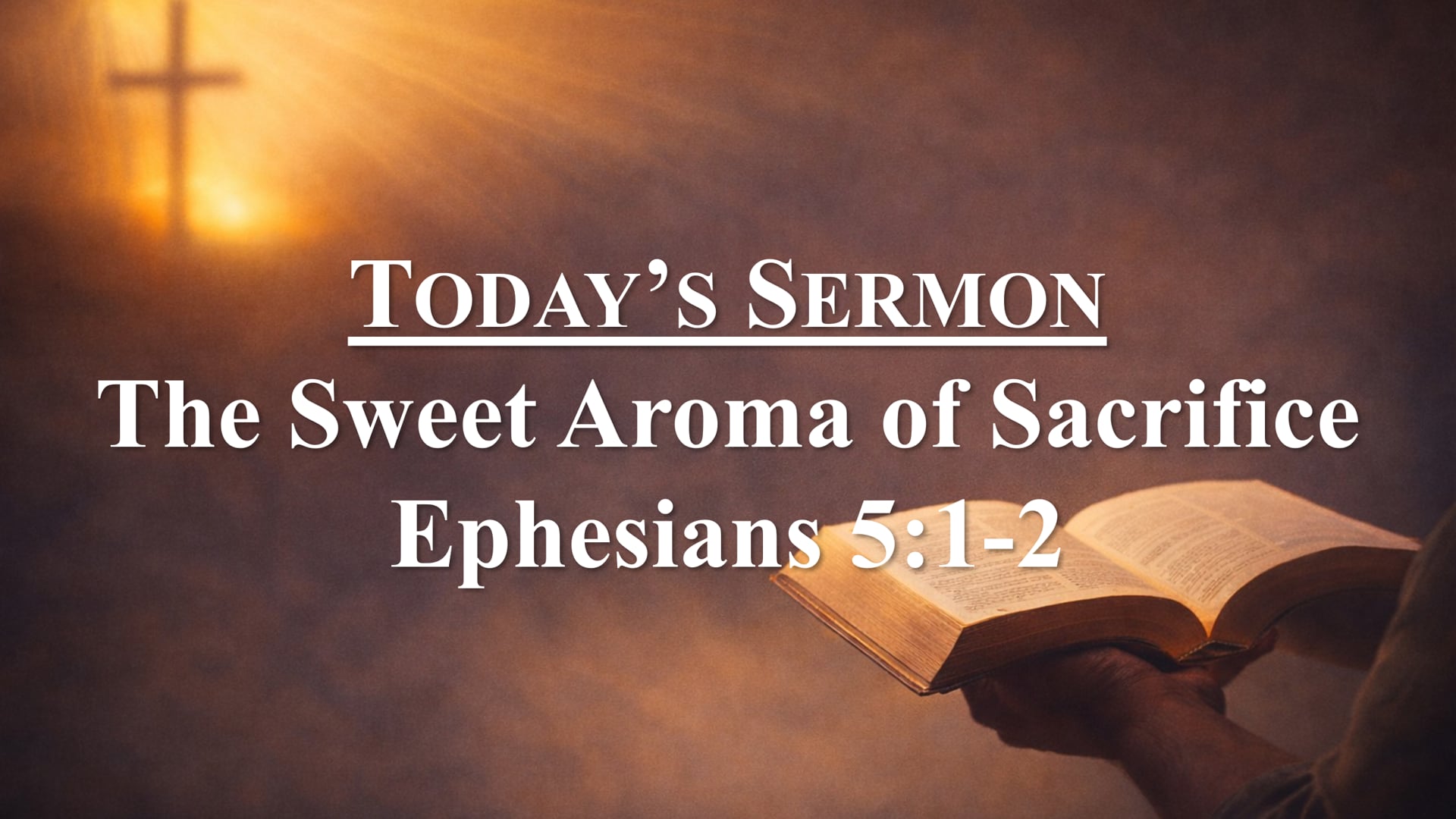 The Sweet Aroma of Sacrifice