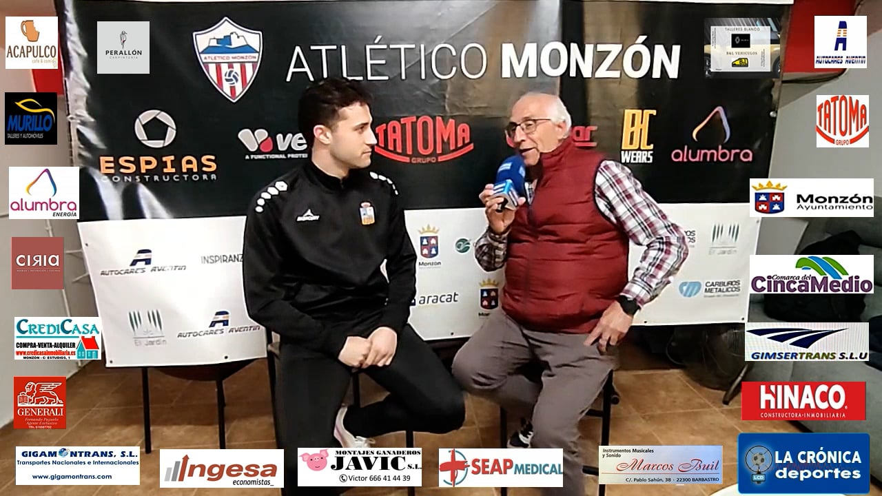IVÁN JUDEZ (Jugador Utrillas) At Monzón Alumbra 4-0 CD Utrillas / J 24 / 3ª RFEF