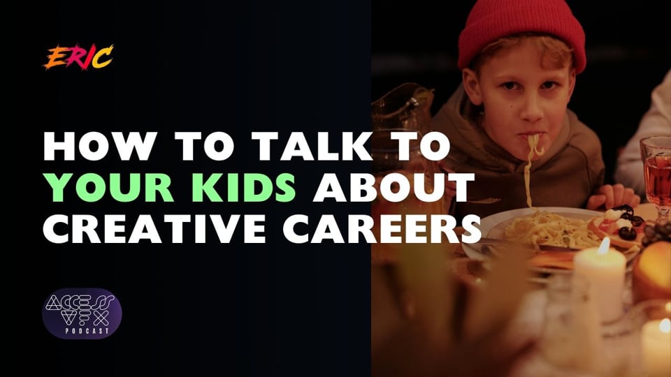A Podcast for Parents on how to talk to your child about Creative Careers