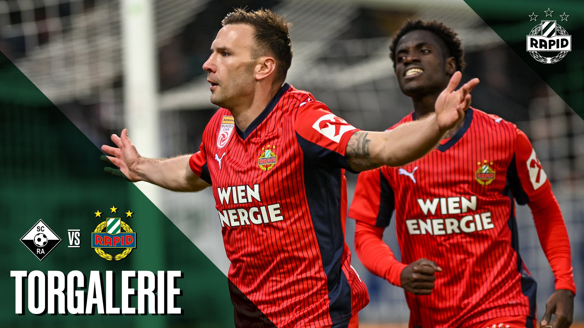 Torgalerie: Weimann mit dem 1:0 gegen den SCR Altach