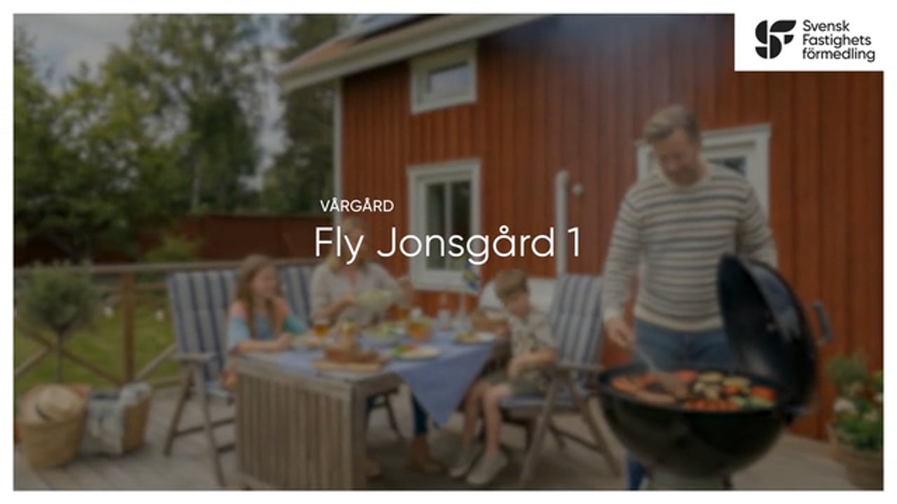 5 rum Villa på Fly Jonsgården 1 Alingsås Vårgårda kommun - video